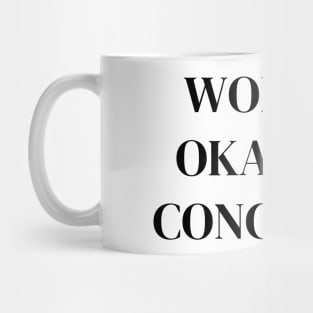 World okayest concierge Mug